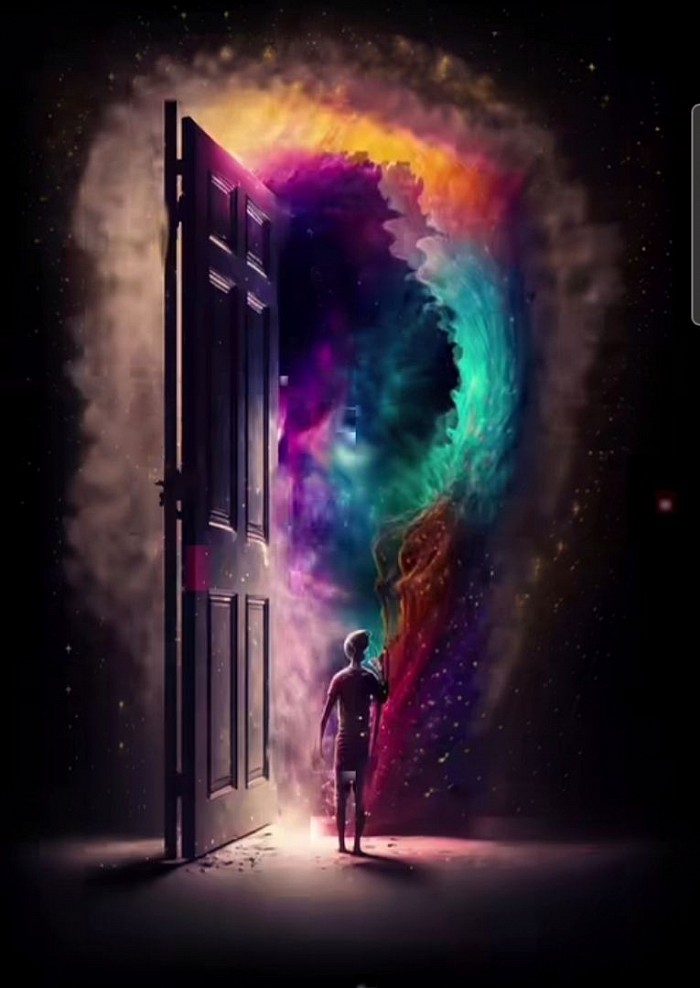 LET'S OPEN THE DOOR. [Image, Instagram  @gregorydreams]